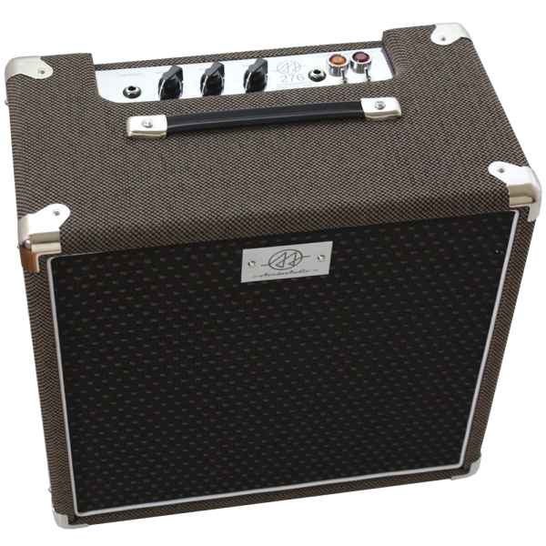 Amplificador valvulado AcedoAudio modelo 276 1×12 Acabamento Tweed